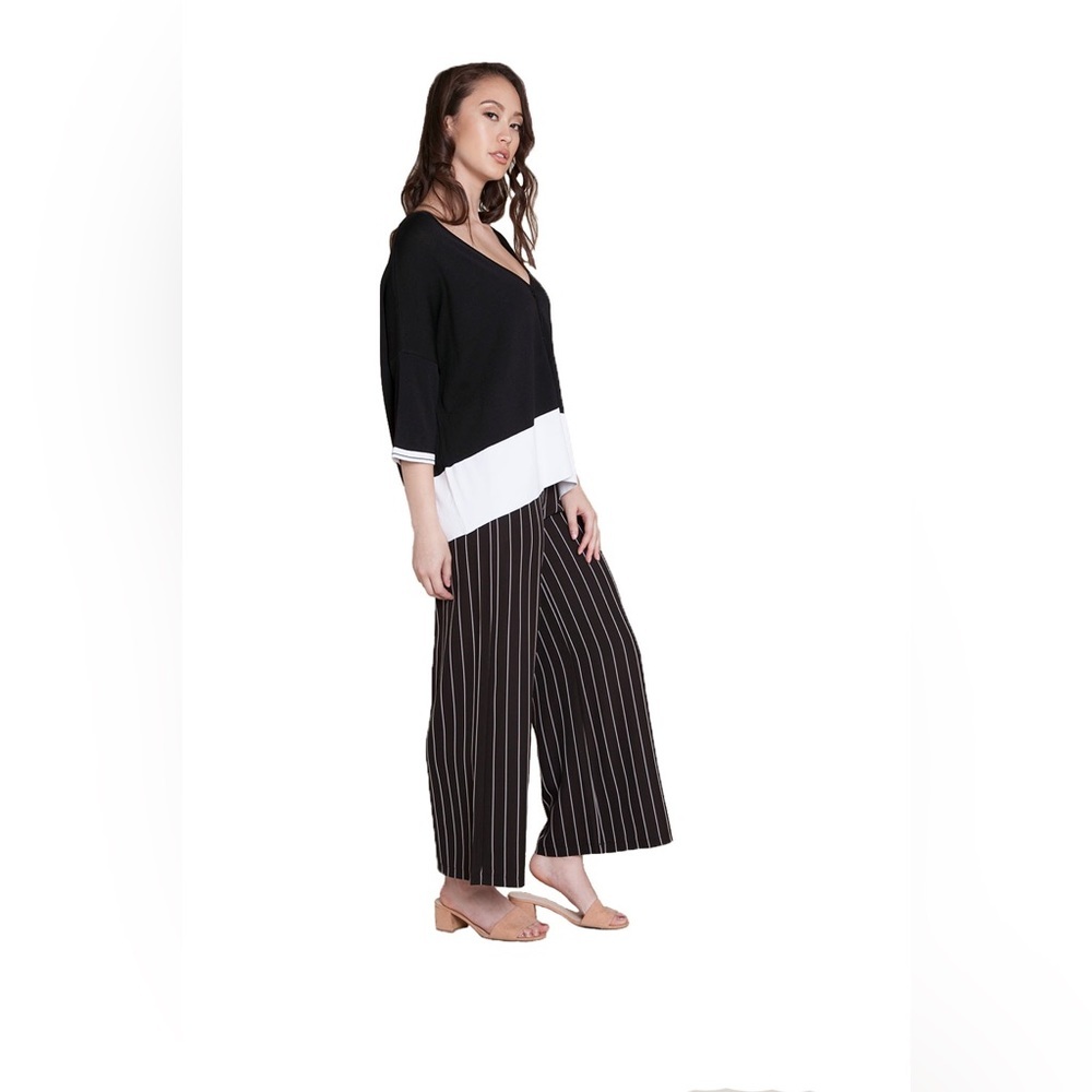Patrizia Luca Knit Contrast Cardigan - Picture 5 of 12